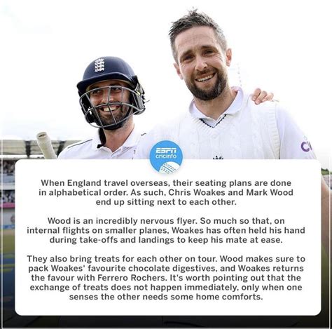 England cricket players Chris Woakes and Mark Wood : r/MadeMeSmile