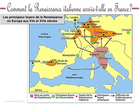 Ppt Les Principaux Foyers De La Renaissance En Europe Aux Xve Et Xvie