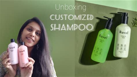 I Ordered My First Customized Shampoo Unboxing Ravel Hair Kit