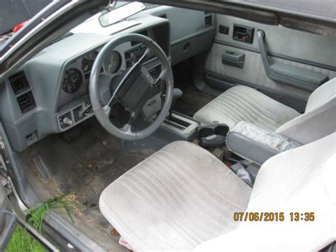 1987 Pontiac Sunbird Gt Convertible 2 Door 20l