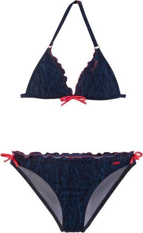 Protest KIRANA JR Triangle Bikini Meisjes Gas Blue Maat 128 Bol