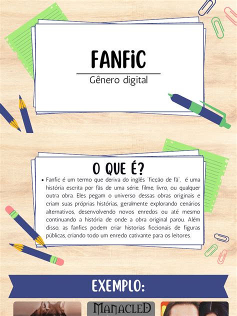 O Que É Fanfic Exemplos - Fanfic | PDF