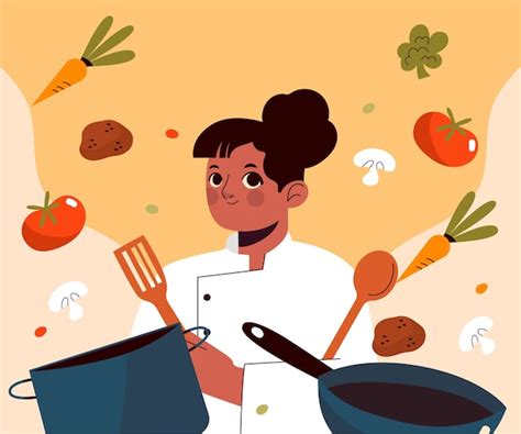 Vectores E Ilustraciones De Responsabilidad Culinaria Para Descargar