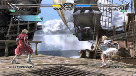 Alpha Patroklos Vs Pyrrha Fender Conron Soul Calibur V Player