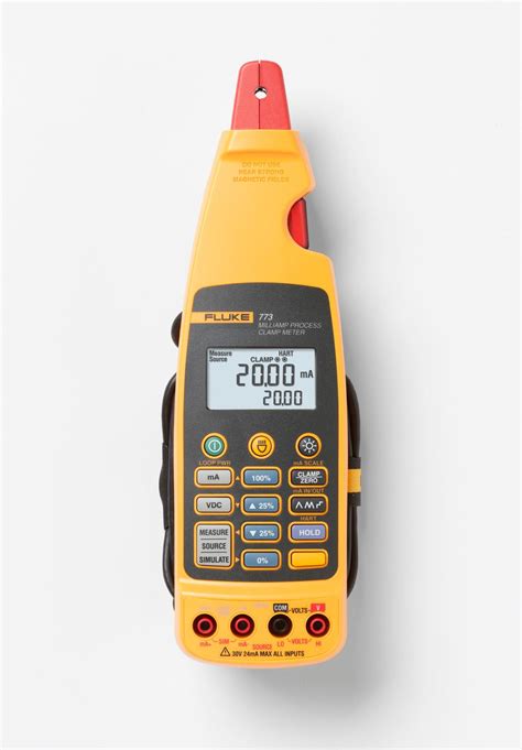 Fluke 773 Advanced Milliamp Process Clamp Meter 100mA DC 0 01mA