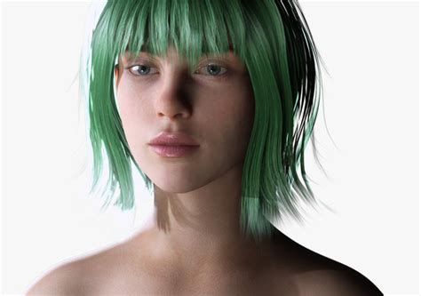 Naked Japanese Girl Game Ready Low CGTrader