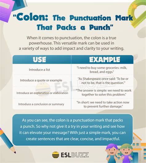 colon definition  usage examples eslbuzz