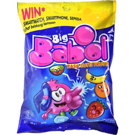 Big Babol Permen Karet Tutti Frutti G Lazada Indonesia