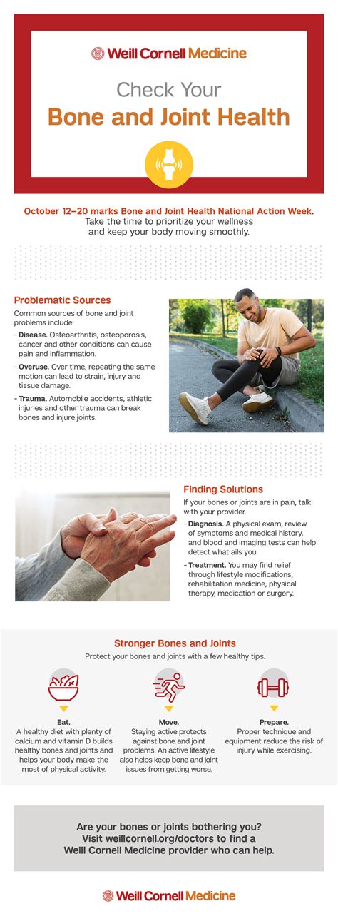 Infographic: Check Your Bone and Joint Health | Patient Care