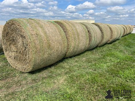 13 Bales Of 2024 3rd Cutting Alfalfa Clover Brome And Timothy Hay