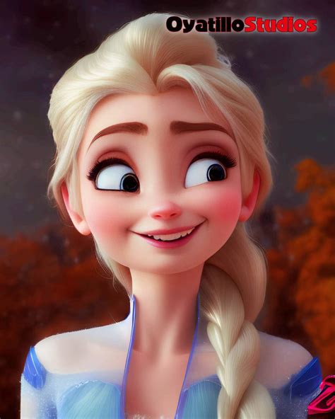 Frozen Elsa New character by OyatilloStudio on DeviantArt