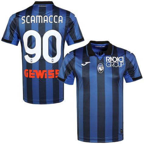 2023 24 ATALANTA MAGLIA HOME SHIRT SCAMACCA 90 La Campionessa