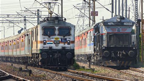 Classic Icf Vs Premium Lhb Kmph Actions Ft Gang Of Rajdhani