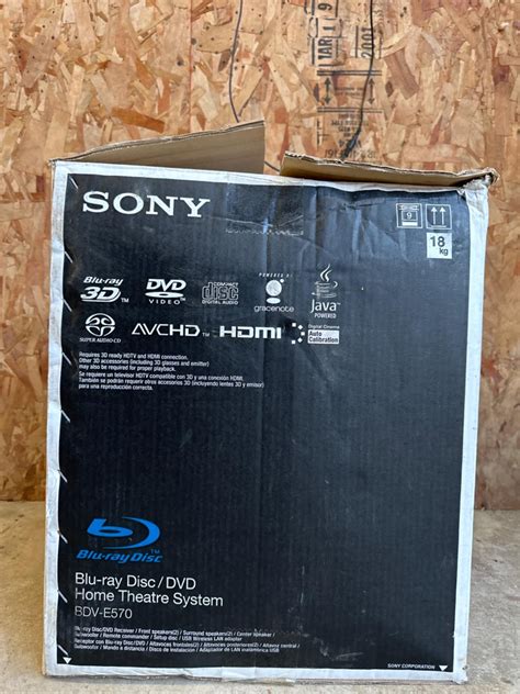 Lot Sony Blu Ray Disc Home Theater System Bdv E Gearing