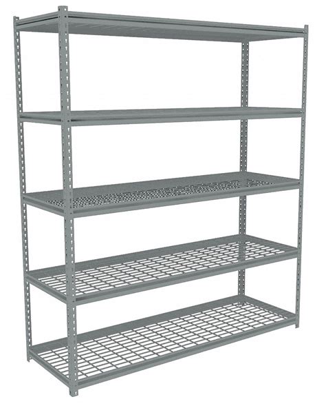 TENNSCO Boltless Shelving Starter Medium Duty 60 In X 24 In 84 In