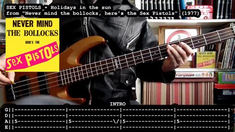 SEX PISTOLS Holidays In The Sun Bass Cover W Tabs YouTube