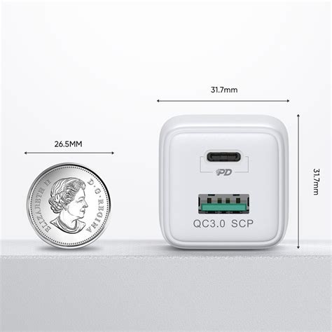 Joyroom Mini Fast Charger W Usb A Usb C