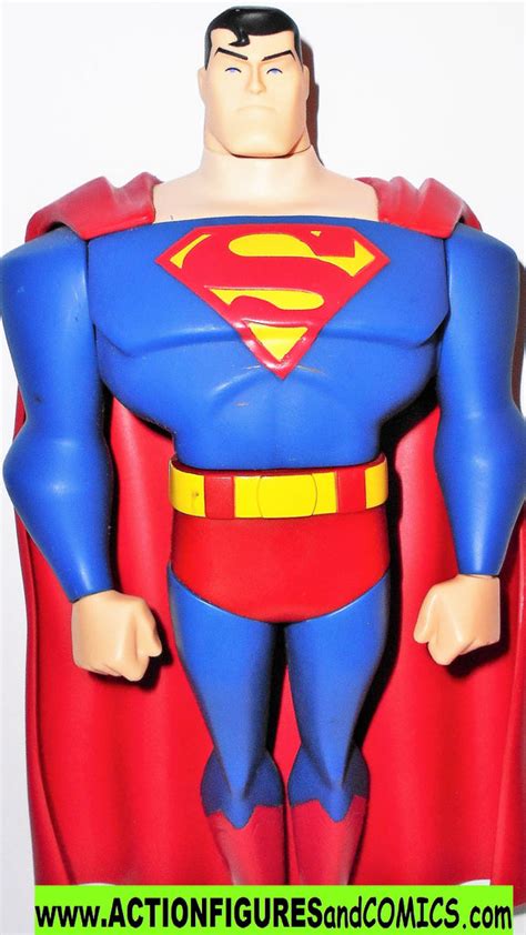 justice league unlimited SUPERMAN 10 INCH complete dc universe animate ...