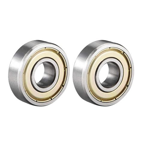 Uxcell Zz Deep Groove Ball Bearing X X Mm Double Shielded Chrome