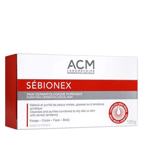 Acm Sébionex Pain Dermatologique Purifiant 100 g BeautyMall