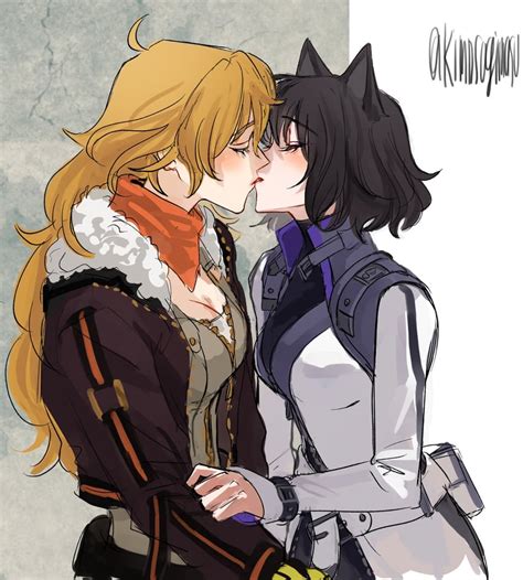 Yang Xiao Long And Blake Belladonna Rwby Drawn By Naizo Kimosugimasu