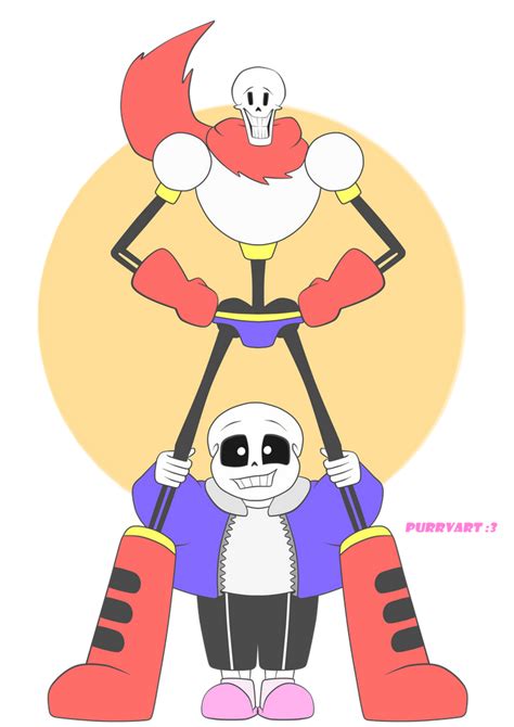 Papyrus And Sans 2 By Purrv On Deviantart