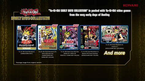 Yu Gi Oh Early Days Collection Reveals More Included Games