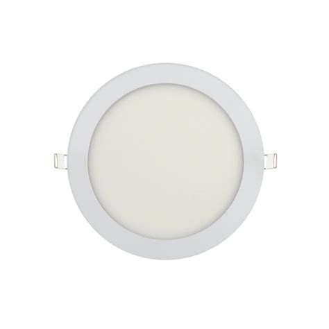 15W LED įmontuojama panelė HOROZ apvali su maitinimo šaltiniu 4200K