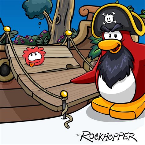 Rockhoppers Green Flipper Giveaway Club Penguin Legacy Wiki Fandom