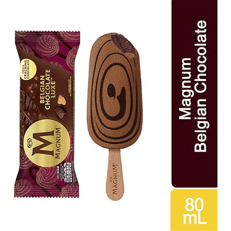 Magnum Belgian Chocolate Luxe Ice Cream 80ml Shop Walter Mart