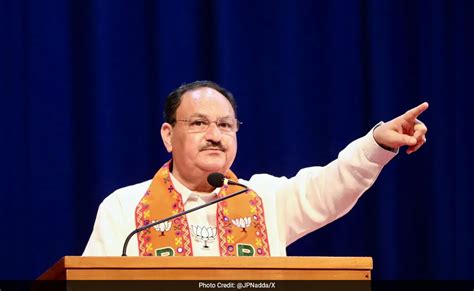 Arvind Kejriwal S Silence Shows Dual Character Bjp Chief Jp Nadda On