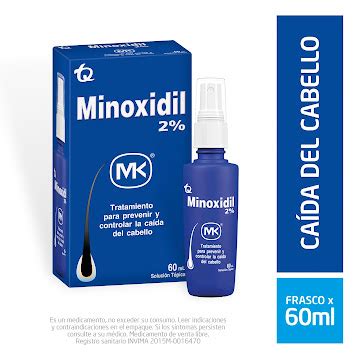 Locion Minoxidil Mk Tratamiento Control Ca Da Del Cabello X Ml