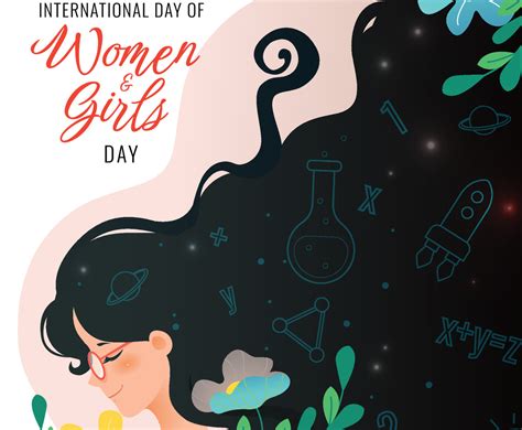 International Day Of Women And Girls In Science Vector Art & Graphics ...