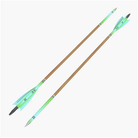 arrows   model  fbx obj max freed