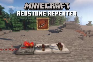 How to Make a Redstone Repeater in Minecraft (2022) | Beebom