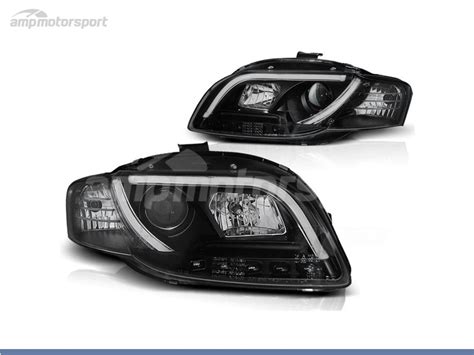 FAROIS DIANTEIROS LUZ DIURNA LED PARA AUDI A4 B7 2004 2008 Motorsport