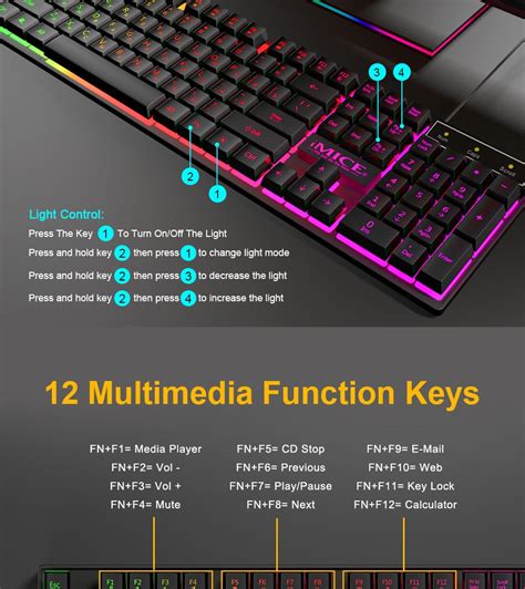 Gaming RGB Keyboard – Marigold Mall