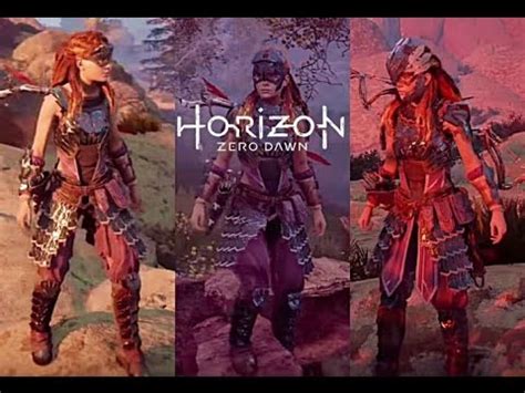 Horizon zero dawn outfits - effectkum