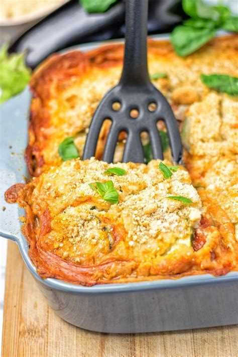 Eggplant Parmesan Zucchini Casserole Contentedness Cooking