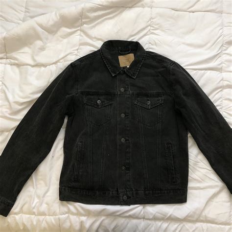 Men S Black Jacket Depop