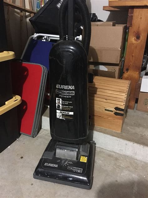 Eureka The Boss Vacuum Excellent Condition Black Powerful 12 Amps