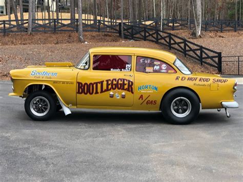 Tri Five Chevrolet Gasser Dubbed The Bootlegger Rare Car Network