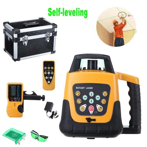 Automatic Self Leveling Rotary Laser Level Green Beam 500m Range With