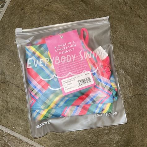 Sporti Swim Sporti X Alex Walsh Madras Mania Tracy Double Strap Bikini Top Poshmark