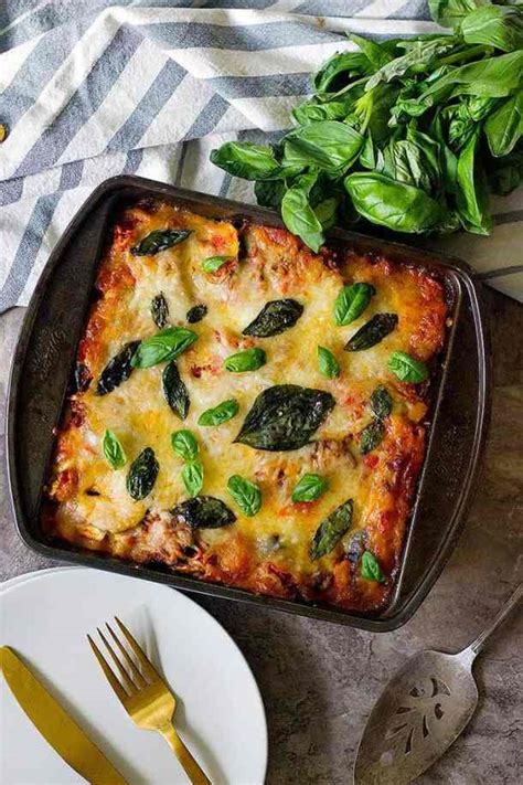 Easy Vegetable Lasagna Recipe • Unicorns In The Kitchen