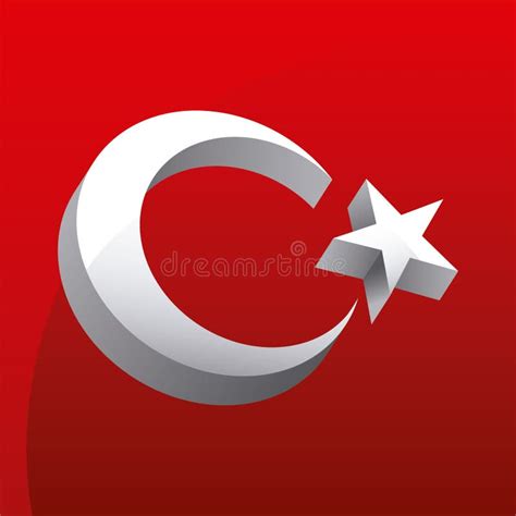 Symbol Turkey Flag Vector Stock Vector Illustration Of Badge 269864789