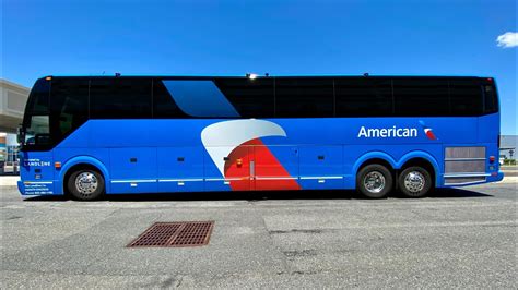 American Airlines Landline Bus Phl Acy Youtube