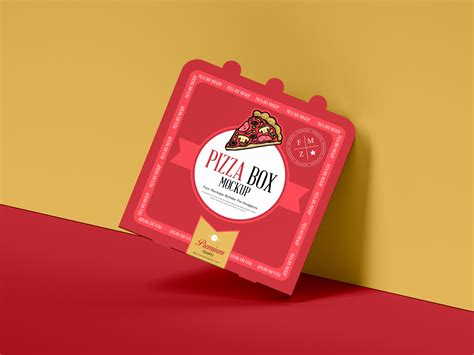 Pizza Box Free Mockup — Free Mockup World