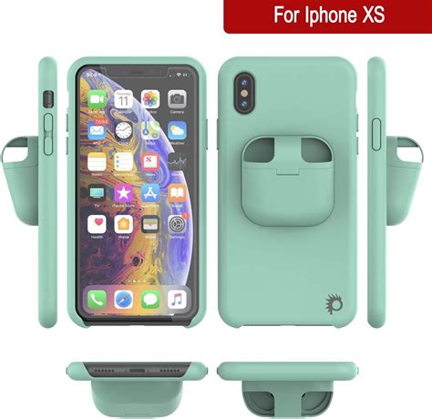 Punkcase Iphone Xs Airpods Case Holder Centerpods Series Slim