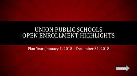 Union Public Schools Open Enrollment Highlights Ppt Download